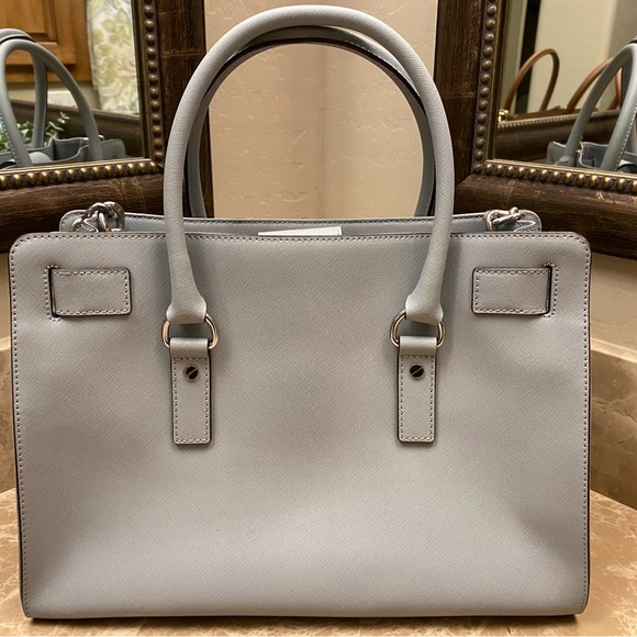 Michael Kors HAMILTON Large EW light blue purse. Lightly used. - Picture 5 of 10